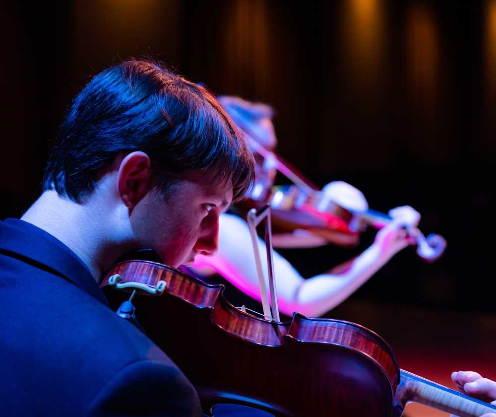 ksu music student performing